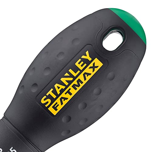 Stanley FatMax Schraubendreher Torx, TT10, 75mm Schwertlänge, Chrom-Vanadium, ergonomischer SoftGrip Handgr