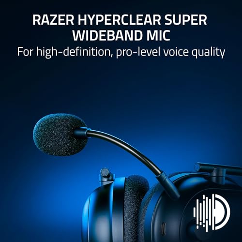 Razer BlackShark V2 - Premium Esports Gaming Headset (TriForce 50mm Drivers, HyperClear Cardiod Mic, Advanced Passive Noise Cancelation