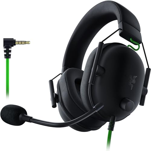 Razer BlackShark V2 - Premium Esports Gaming Headset (TriForce 50mm Drivers, HyperClear Cardiod Mic, Advanced Passive Noise Cancelation