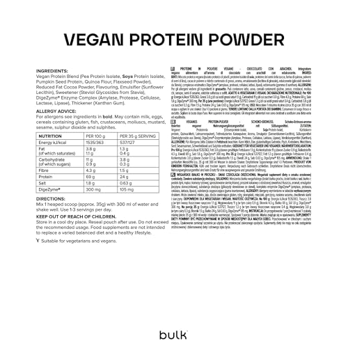 Bulk Vegan Protein Powder