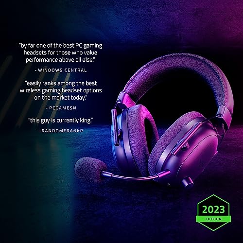 Razer BlackShark V2 - Premium Esports Gaming Headset (TriForce 50mm Drivers, HyperClear Cardiod Mic, Advanced Passive Noise Cancelation