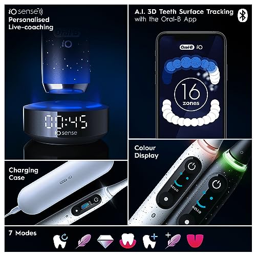 Oral-B iO10 Electric Toothbrushes for Adults, Gifts for Women/Men