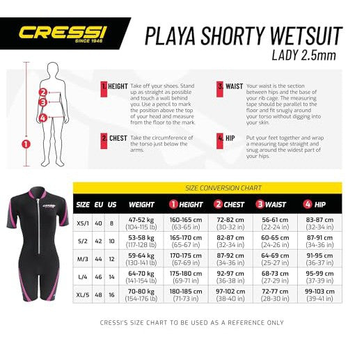 Cressi Women's Playa Shorty Wetsuit