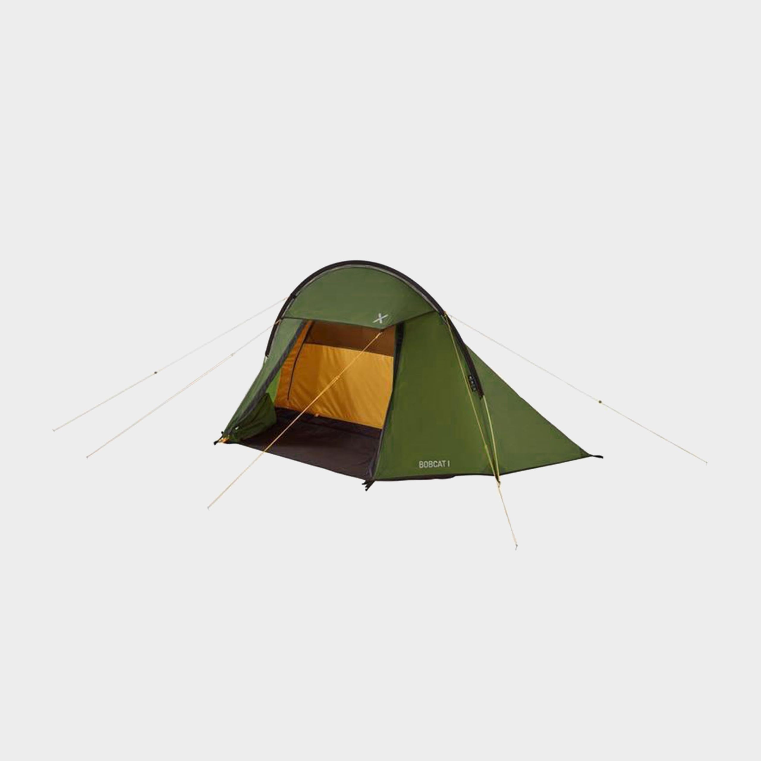 OEX Bobcat Tent for 1 Person for Harsh Weather Conditions, 1 Man, Compact, Ultra Lightweight, Sturdy, Easy to Pitch, Expeditions, Backpacking, Hiking, Wild Camping, Bike Tours, 5000mm HH, Green