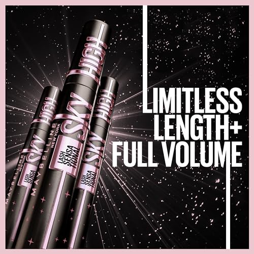 Sky High Washable Mascara with Volume, Cosmic Black, 0.24 ml