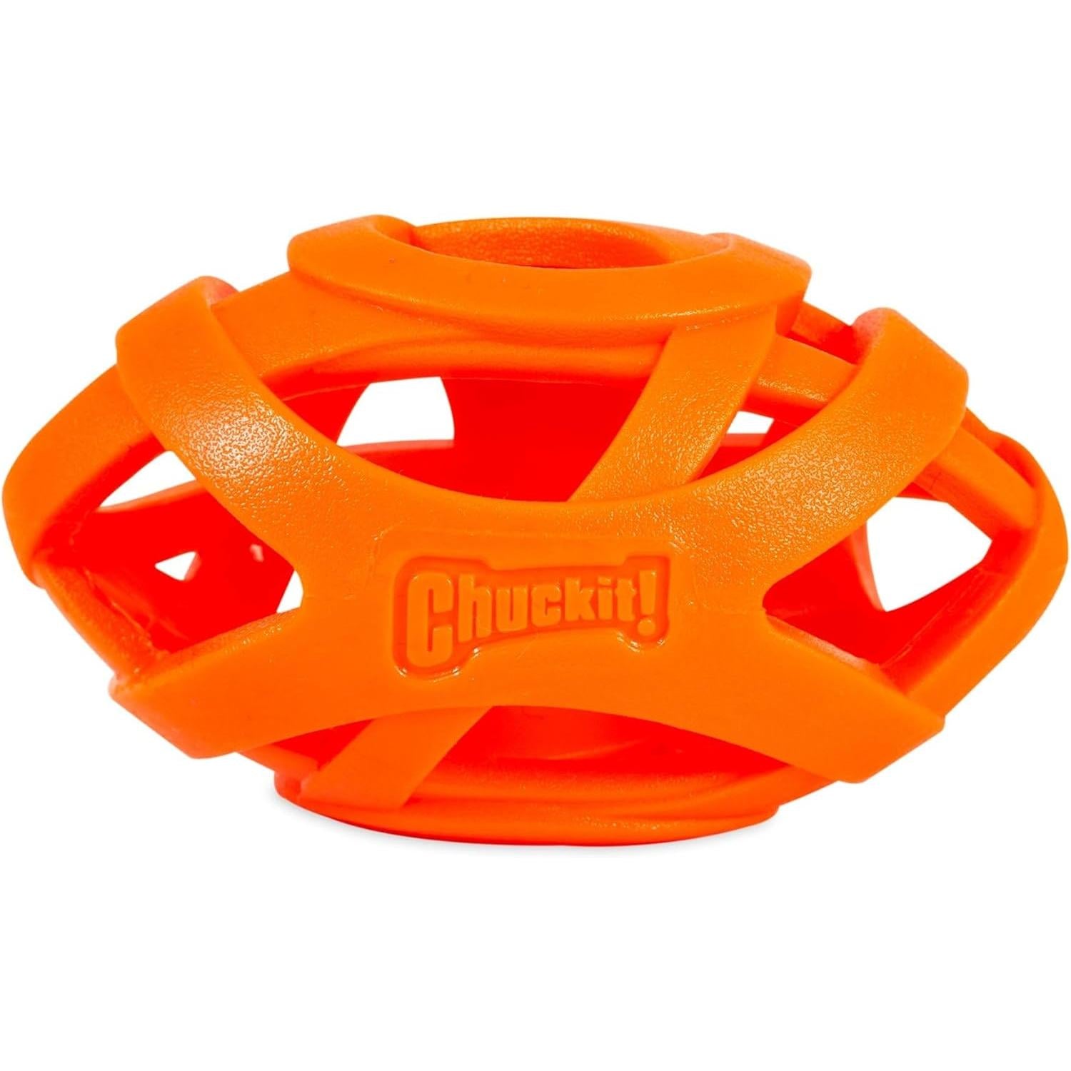 Chuckit! Air Fetch Dog Ball Durable Rubber Dog Toy, American Football Throw Toy, Easy Breathe Improve Playtime Stamina Fetch Toy for Dogs