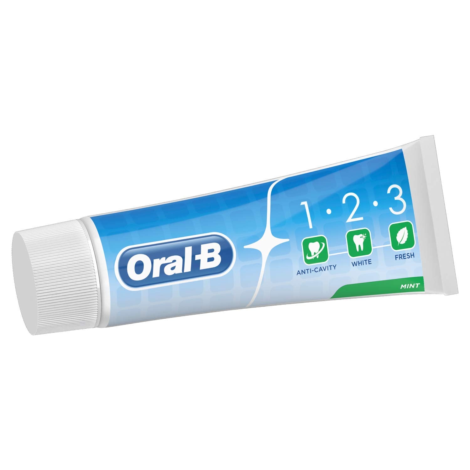 ORAL-B Manual 1.2.3 Fresh Mint Toothpaste, 75 ml