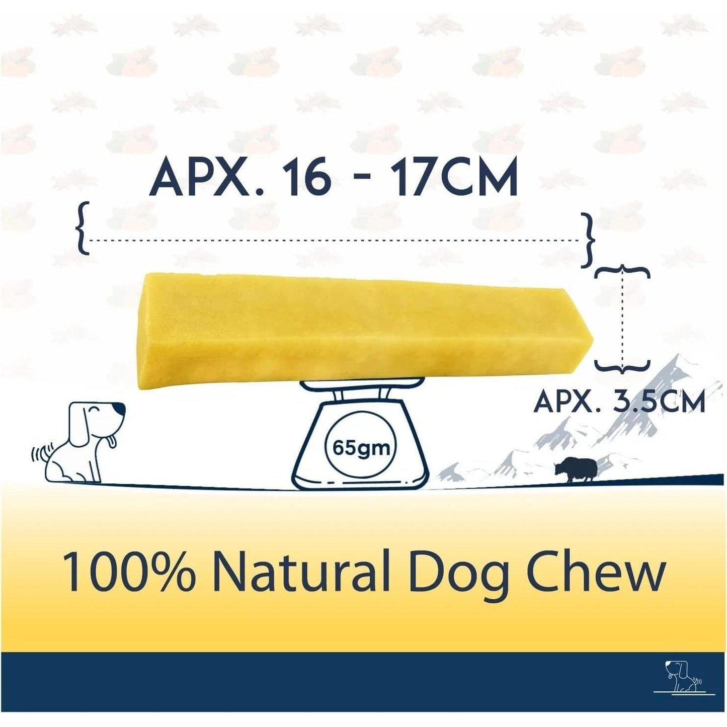 Chews with Turmeric & Ashwagandha for Large Dogs 3 Pack 420g
