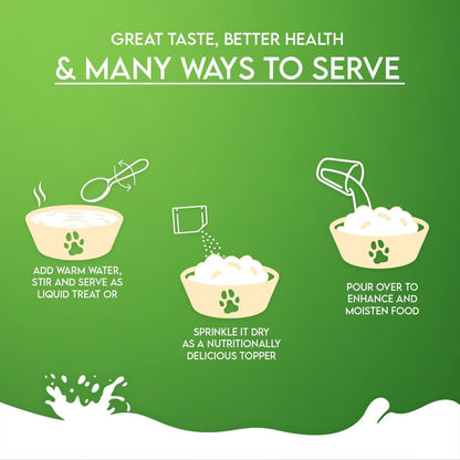 Nature's Sip 100% Natural Goat Milk Powder Natural Probiotic for Dogs 120g