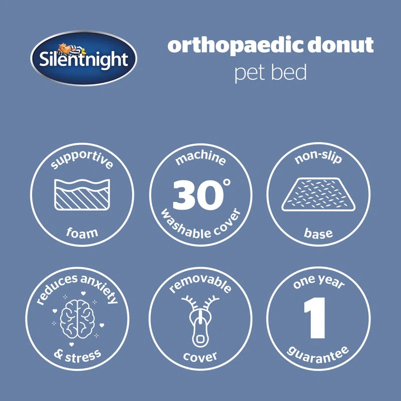 Orthopaedic Donut Pet Bed