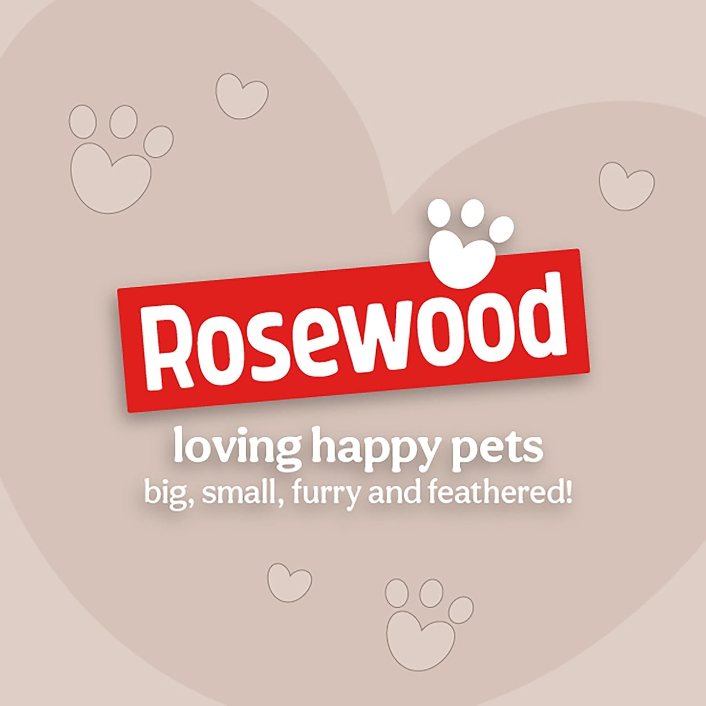 Rosewood Magic Bone Filled Twists for Dogs - Chicken and Peanut Butter Flavour Dog Treats, Rawhide Free, Medium Sized Dog Chews for Small, Medium and Large Dogs, 6pc (Case of 10 x 195g)