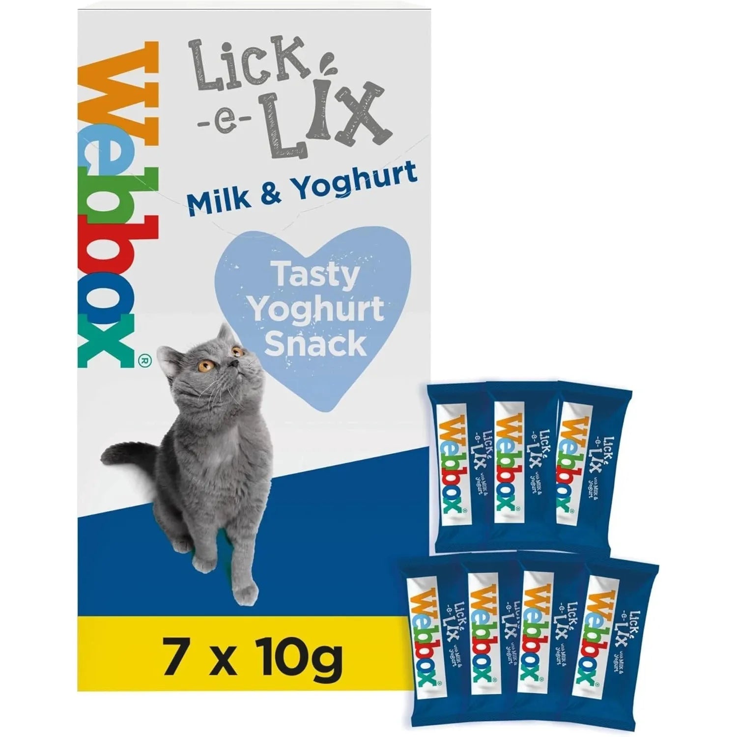 Lick-e-Lix Cat Treat Variety Pack 7 flavours – Case of 17 Sachets