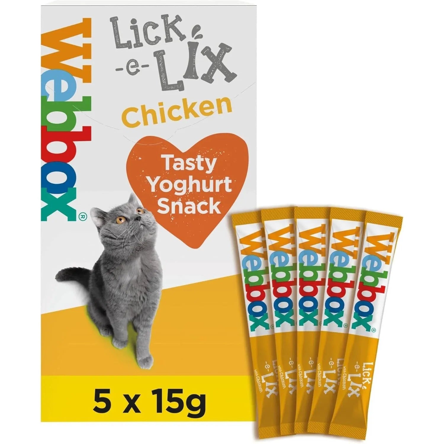 Lick-e-Lix Cat Treat Variety Pack 7 flavours – Case of 17 Sachets